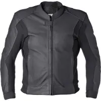 GMS GS-1 Schwarz Lederjacke Größe 58