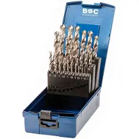 Bohrcraft Din 338 N Hss-g Metallbohrer 25 Stücke