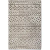 Elle Decoration Designteppich "Itinerance", beige, B:120cm H:18mm L:170cm, Polyester, Teppiche, Designteppich, Hochflor, Shaggy, Läufer, weich, Langflor, modern, Hoch Tief Effekt
