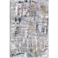 Elle Decoration Teppich "Malard", blau (saphir), B:120cm H:5mm L:160cm, Polyester, Teppiche, Teppich, Kurzflor, Anti Rutsch, Vintage, Modern, Wohnzimmer, Flur