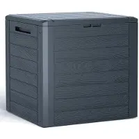 Prosperplast Auflagenbox Kunststoff Kissenbox 140L Gerätetruhe Kiste Gartentruhe
