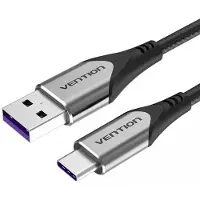 Vention COFHI, 1,5 m, USB C, USB A, USB 2.0, 0,48 Gbit/s, Schwarz, Grau