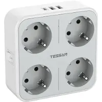Tessan Wandsteckdose TS-302-DE-C