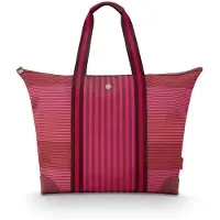 Pip studio Tilda Tote Bag Large Stripe Pink 66x20x44cm