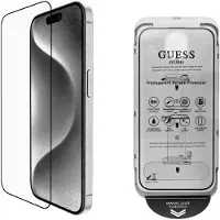 GUESS SzkÅo hartowane Screen Protector 2.5D Outline na iPhone 16 Pro Max