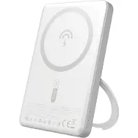 Dudao Powerbank mit MagSafe und Ladestation 20W PD 5000mAh - silber