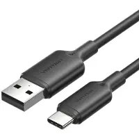 Vention USB 2.0 A to USB-C 3A cable CTQBH 2M (black)