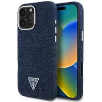 GUESS Iphone 16 Pro Blue Handyhülle