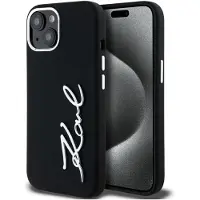 Karl Lagerfeld Metal Script Logo Iphone 15 Handyhülle