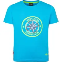 TROLLKIDS - Kid's Windrose T - T-Shirt Gr 164 blau