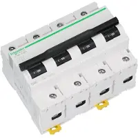 Schneider Electric A9N18392 Leitungsschutzschalter C120N, 4P, 100A, D Charakteristik, 10kA