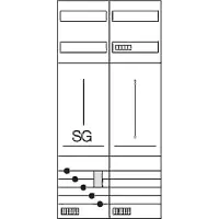 Hager ZK31X1N Komplettfeld, universZ,1050mm, 1 Zählerplatz/SG, 2-feld, Ausführung Thüringen