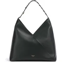 Lancel Sac Hobo, verschließbar, Pagodenform, in Schwarz