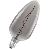 Osram LED Vintage 1906, C125, Filament, grau, E27, 4 W, 818