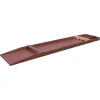 Buffalo Shuffleboard „Big Numbers“ – 200 cm – inkl. 30 Scheiben & Schiebedeckel
