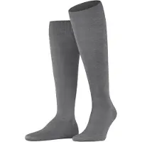 Falke Herren Socken ClimaWool Kniestrümpfe 15468-3216 39-40 - Light Greymel. - 39-40