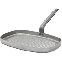 De Buyer 5540.38 CARBONE PLUS obdélníková ocel 38 x 26 cm