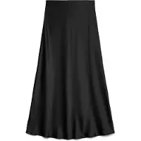 Vero Moda A-Linien-Rock "VMMERLE ANKLE SKIRT WVN GA NOOS" Kunstfaser