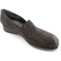 Semler Damen Slipper bequem braun Gr. 81/2