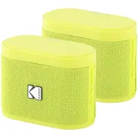 Kodak SoundBrix Wireless Stack Speaker (Yellin's Yellow), 2PCS