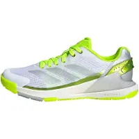 Adidas Crazyquick Lightstrike Padel Lucid Lemon Wonder Silver Silver Metallic (Women's) - EU 38 2/3