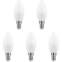 Technik E14 LED-Lampe B35 4,9W 470lm 4000K neutralweiß 5 Stück