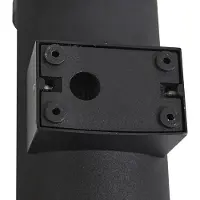 LUCANDE Außenwandleuchte Zanta, Höhe 19,7 cm, IP65, schwarz