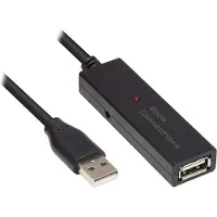 GOOD CONNECTIONS Alcasa GC-M0133, 15 m, USB A, USB A, USB 2.0, 0,48 Gbit/s, Schwarz