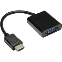 GOOD CONNECTIONS Alcasa HDMI-AD21, 0,3 m, HDMI Typ A (Standard), VGA (D-Sub) + 3.5mm, Stecker, Buchse, 1920 x 1080 Pixel