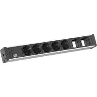 Bachmann UNIVERSAL 5x Schutzkontakt 2x ABD, 3 m