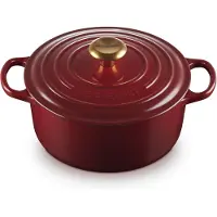 Le Creuset Signature 21177249494441 Garnet, Bratpfanne/Cocotte, 24 cm, 4,2 L