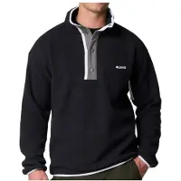 Columbia - Helvetia II Half Snap Fleece - Fleecepullover Gr XS schwarz