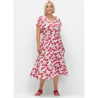 Sheego Druckkleid "Druckkleid"