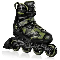 Spokey MAKAN BK/GR 32-35 verstellbare Rollschuhe