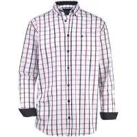 Babista Langarmhemd "Hemd ROMANTELLA", Herren, Gr. XL, weit, rot (rot kariert), Obermaterial: 100% Baumwolle CO., Hemden Langarmhemd