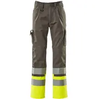 Mascot Patos Hose mit Knietaschen SAFE COMPETE Anthrazit / Hi-vis Gelb 48 - 12379-430-88817-90C48 - Anthrazit / Hi-vis Gelb