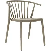 Grupo Resol Armlehnstuhl Woody gelb, Designer Josep Lluscà, 59x74.2x56.5 cm