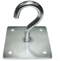 Stoker Offener Hängemattenhalter Aus Zink 10x10 Cm