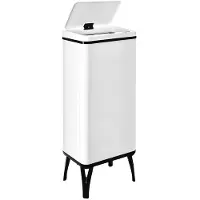 Wellhome Intelligenter Mülleimer Mit Automatischer Öffnung Und Manuellem Kontakt 60l
