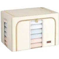 Joybos Leder Faltbare Aufbewahrungsbox 100l