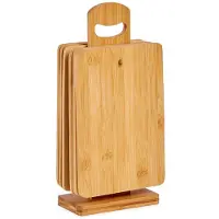 San Ignacio X Kinvara Bambusbretter Mit Halterung 22x14 Cm