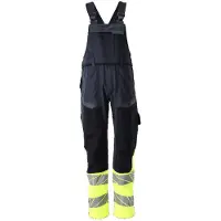 Mascot Herren Latzhose mit Knietaschen ACCELERATE MULTISAFE Schwarzblau / Hi-vis Gelb 44 - 21469-281-01017-82C44 - Schwarzblau / Hi-vis Gelb