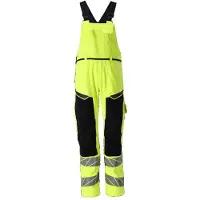 Mascot Herren Latzhose mit Knietaschen ACCELERATE MULTISAFE Hi-vis Gelb / Schwarzblau 60 - 21369-281-17010-82C60 - Hi-vis Gelb / Schwarzblau