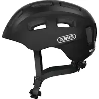 ABUS Fahrradhelm - Youn-I 2.0 - Samt Black - - 52-58 cm - Fahrradhelme
