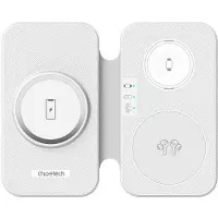 Choetech T616-F 3-in-1 Induktionsladegerät (weiß)