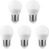 Technik E27 LED-Lampe P45 4,9W 470lm 6000K tageslichtweiß 5 Stück