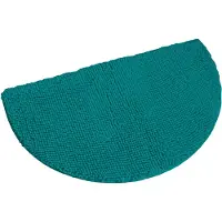 Kinzler Badematte "Chenille", rutschhemmend beschichtet, fußbodenheizungsgeeignet, Badteppich, Uni Farben, weich, als rechteckig & halbrund erhältlich
