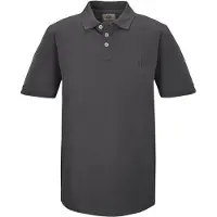 G.i.g.a. dx Poloshirt "GS 5 MN PLSHRT GOTS", Herren, Gr. 4XL, grau (anthrazit), Obermaterial: 100% Baumwolle, BY KILLTEC, Shirts Poloshirt, GOTS-zertifiziertes Bio-Baumwoll-Polo mit dezenter Stickerei