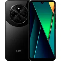 Poco C75, 17,5 cm (6.88"), 1640 x 720 Pixel, 6 GB, 128 GB, 50 MP, Schwarz