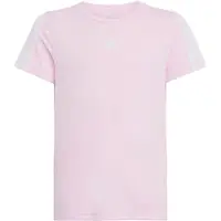 Adidas - Kid's Training Essential 3 Stripes Tee - T-Shirt Gr 164 rosa